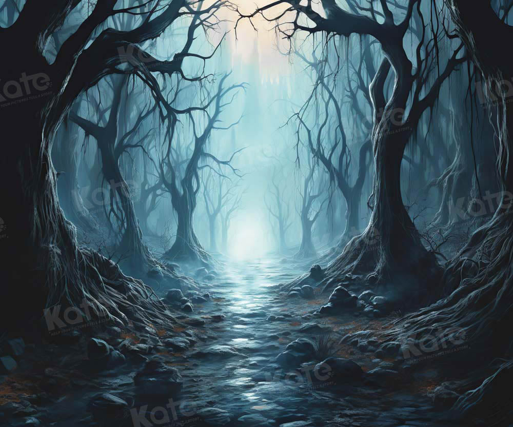 Kate Dark Adventure Forest Trail Backdrop for Photography - Kate Backdrop AU