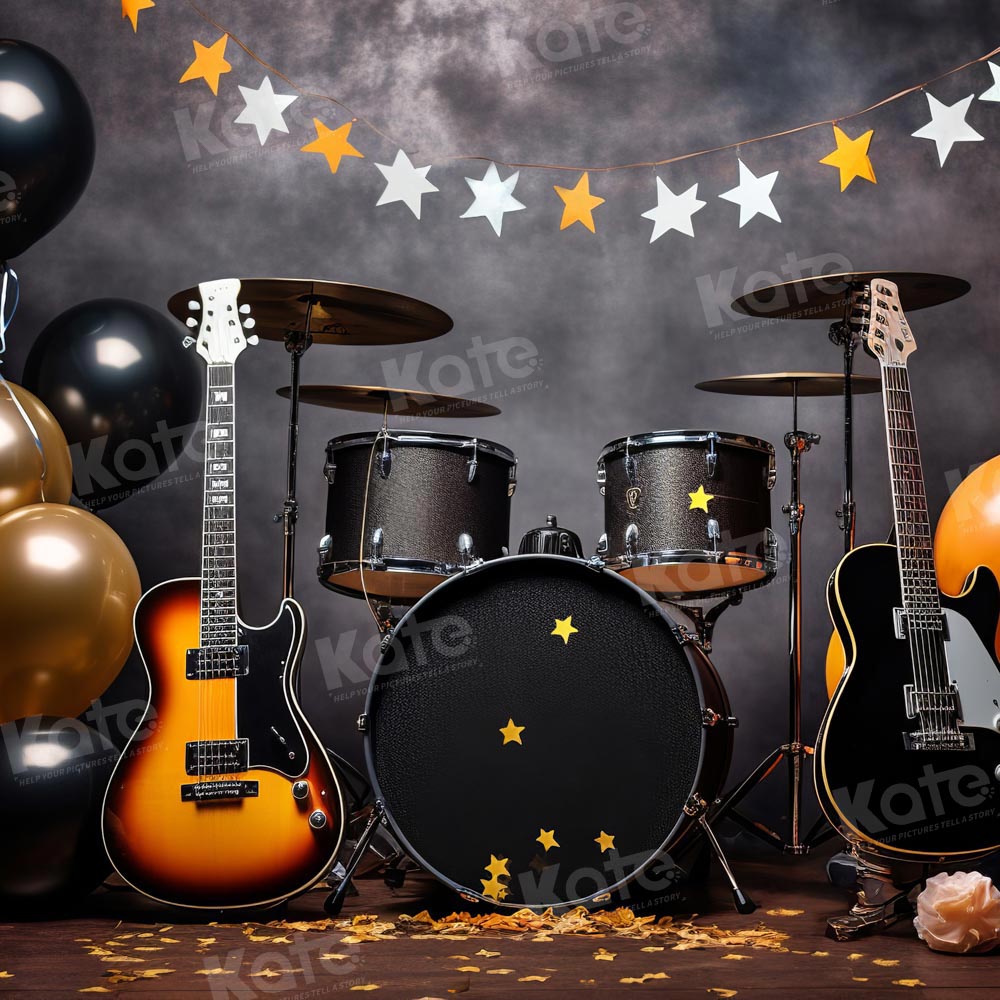 Kate Band Instruments Backdrop for Photography - Kate Backdrop AU