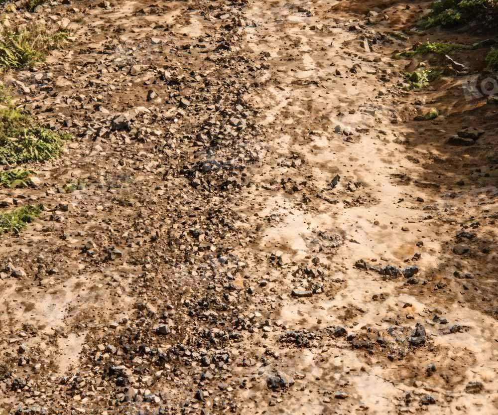 Kate Muddy Land Path Floor Backdrop Designed by Kate Image - Kate Backdrop AU