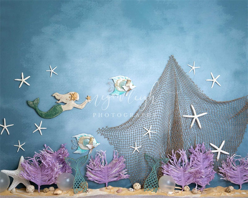 Kate Mermaid Reef Backdrop Designed by Megan Leigh Photography - Kate Backdrop AU