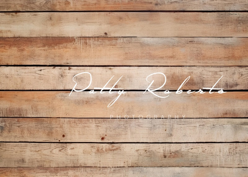 Kate Warm Distressed Wooden Planks Backdrop Designed by Patty Robertss - Kate Backdrop AU