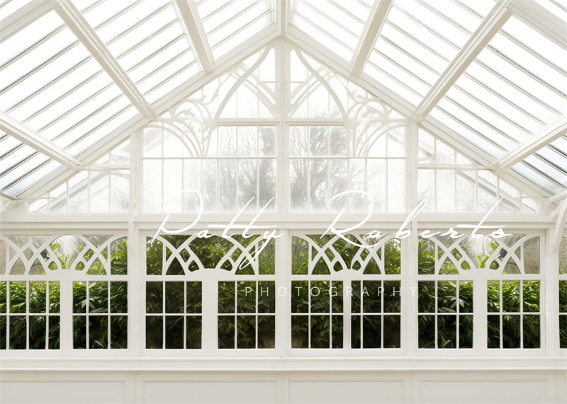 Kate White Spring Greenhouse Backdrop Designed by Patty Robertss - Kate Backdrop AU