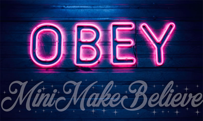 Kate Obey Wall Backdrop Designed by Mini MakeBelieve - Kate Backdrop AU