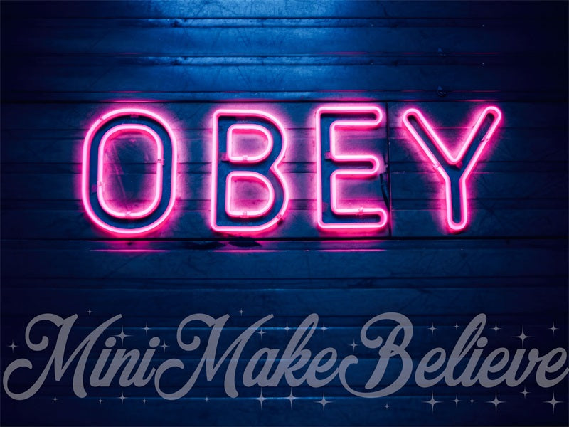 Kate Obey Wall Backdrop Designed by Mini MakeBelieve - Kate Backdrop AU