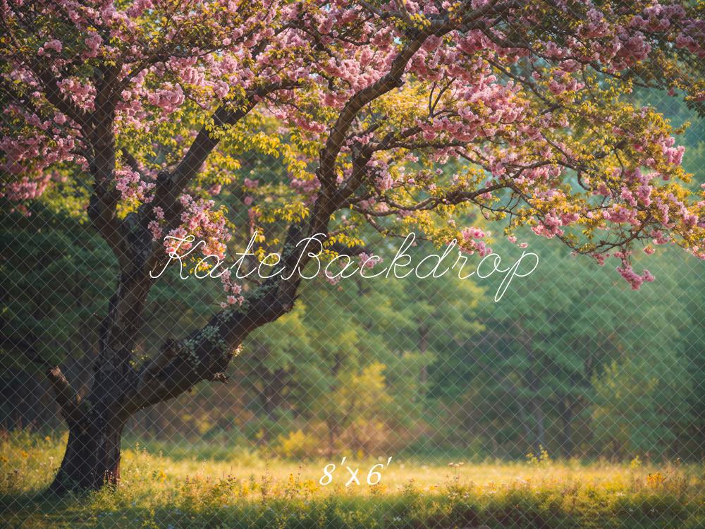 Kate Spring Outdoor Flower Tree Backdrop for Photography - Kate Backdrop AU