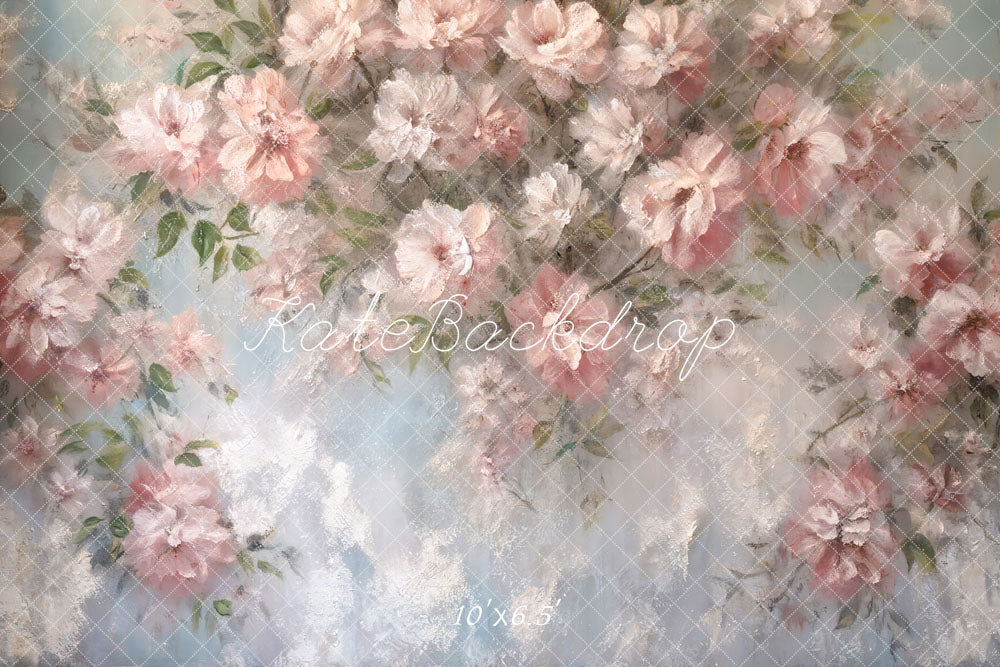 Kate Art Oil Painting Style Flowers Backdrop Designed by GQ - Kate Backdrop AU