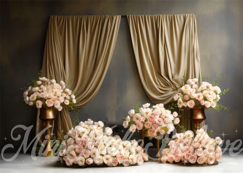 Kate Fine Art Dual Tone Curtain Wall Backdrop Designed by Mini MakeBelieve - Kate Backdrop AU
