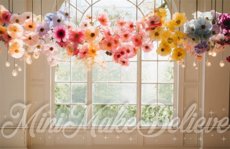 Kate Floral Hanging Interior Backdrop Designed by Mini MakeBelieve - Kate Backdrop AU