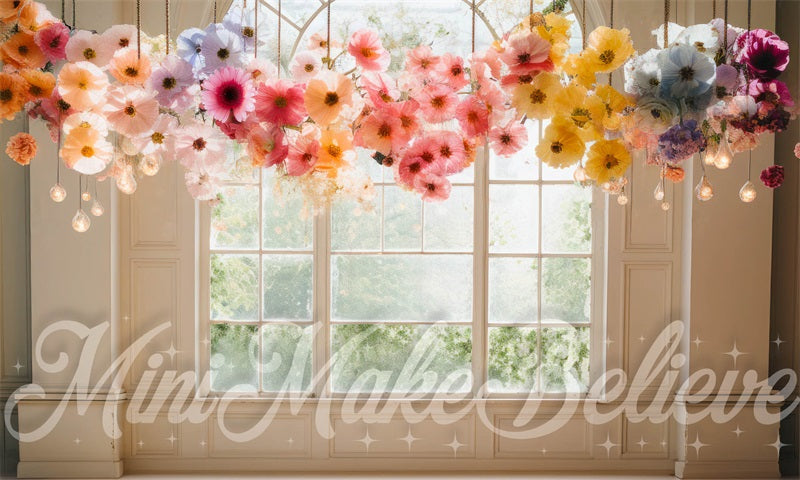 Kate Floral Hanging Interior Backdrop Designed by Mini MakeBelieve - Kate Backdrop AU