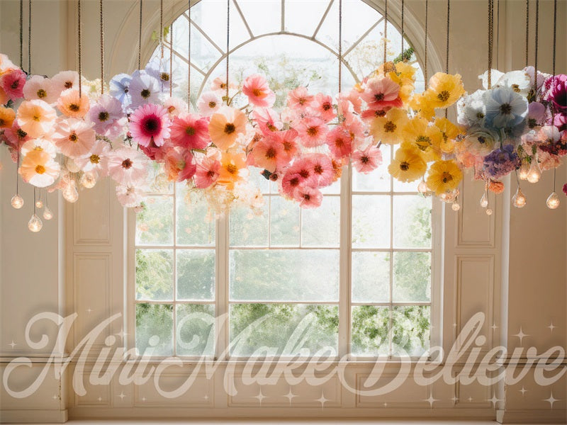 Kate Floral Hanging Interior Backdrop Designed by Mini MakeBelieve - Kate Backdrop AU