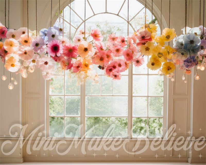 Kate Floral Hanging Interior Backdrop Designed by Mini MakeBelieve - Kate Backdrop AU