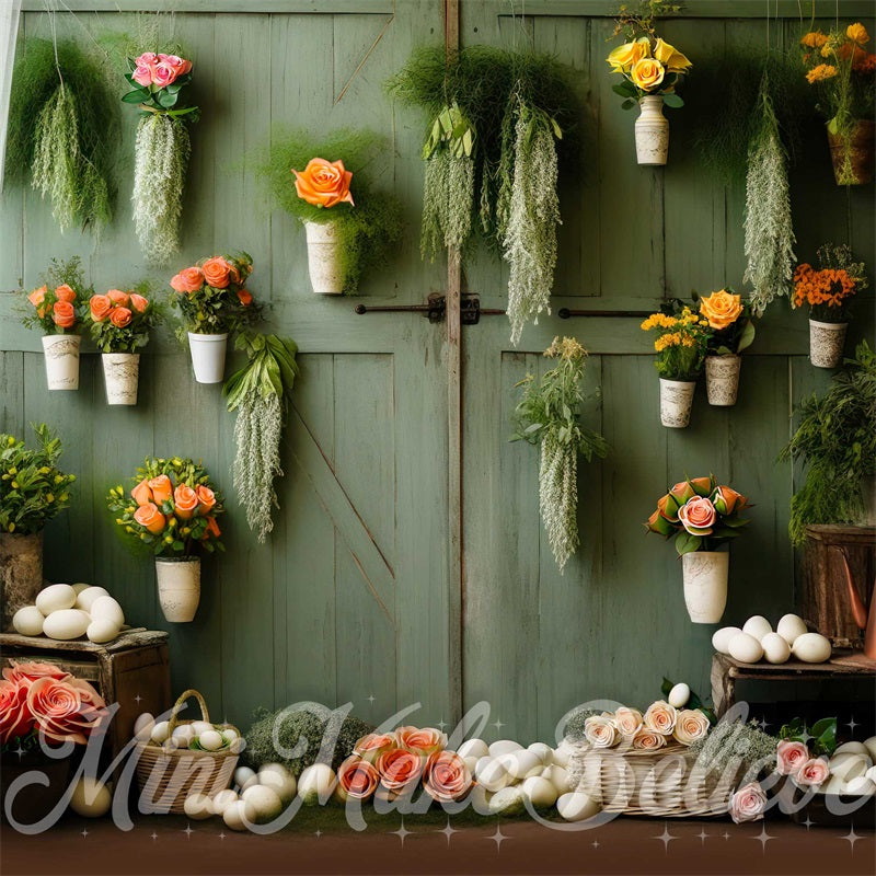 Kate Greenhouse Wall Backdrop Designed by Mini MakeBelieve - Kate Backdrop AU