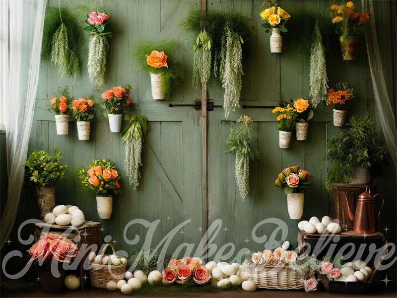 Kate Greenhouse Wall Backdrop Designed by Mini MakeBelieve - Kate Backdrop AU