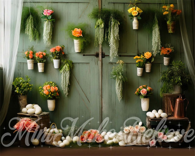 Kate Greenhouse Wall Backdrop Designed by Mini MakeBelieve - Kate Backdrop AU