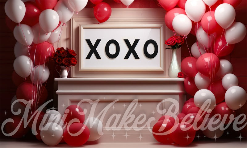 Kate Red Interior Bake Shop Backdrop Designed by Mini MakeBelieve - Kate Backdrop AU