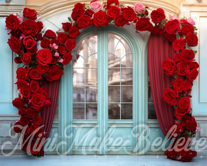 Kate Rose Exterior Wall Backdrop Designed by Mini MakeBelieve - Kate Backdrop AU
