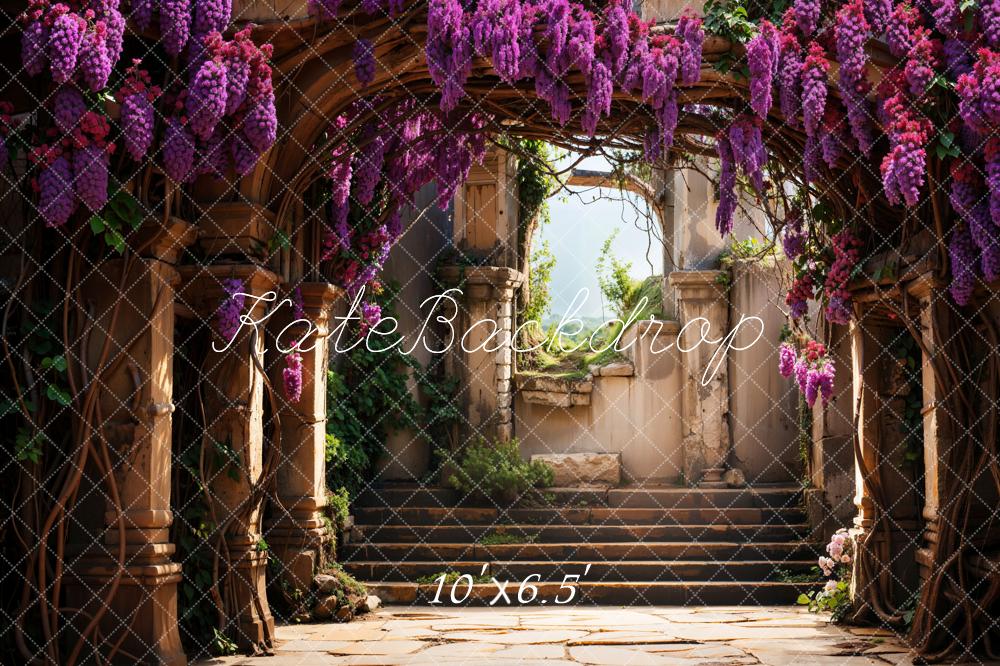Kate Wisteria Arch Tree Steps Backdrop Designed by Chain Photography - Kate Backdrop AU