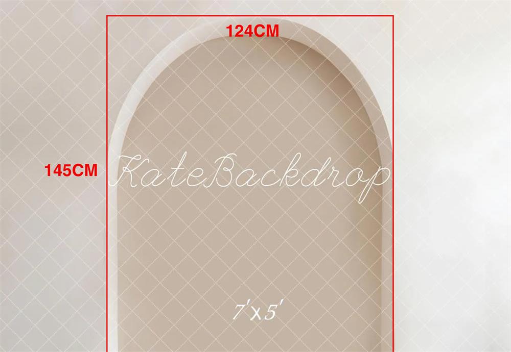 Kate Off-white Simple Arch Backdrop Designed by Kate Image - Kate Backdrop AU