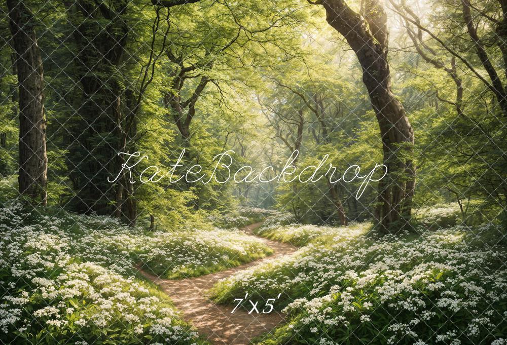 Kate Spring Green Forest Path Backdrop Designed by Chain Photography - Kate Backdrop AU