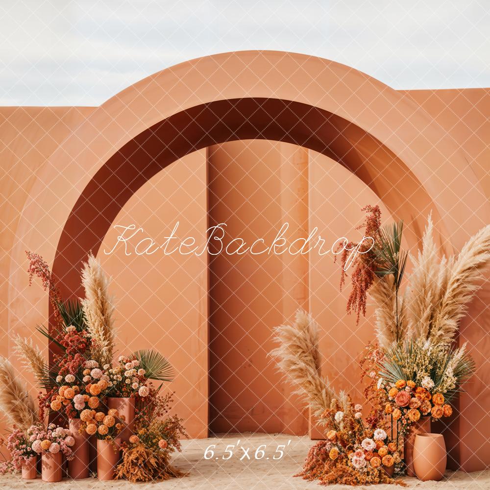 Kate Boho Flower Arch Backdrop Designed by Emetselch - Kate Backdrop AU