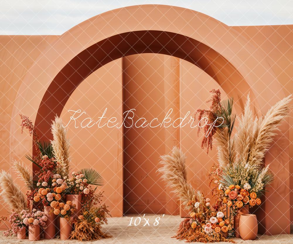 Kate Boho Flower Arch Backdrop Designed by Emetselch - Kate Backdrop AU