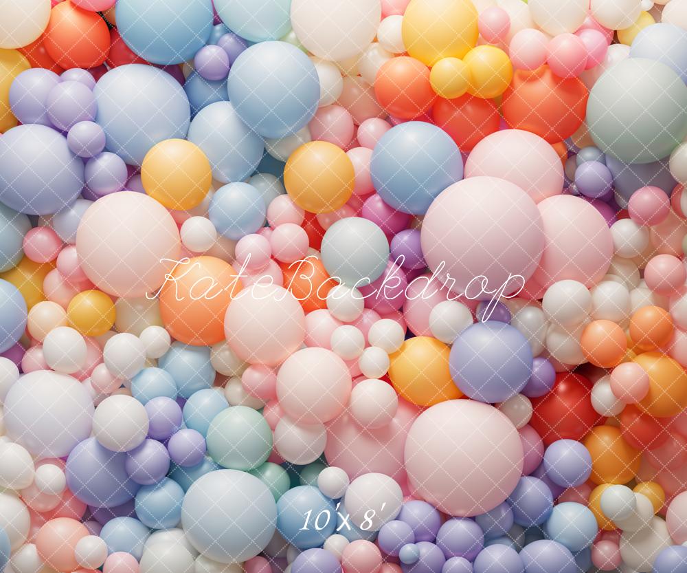 Kate Colorful Balloons Backdrop Designed by Emetselch - Kate Backdrop AU