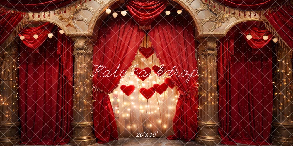 Kate Valentine Love Arch Stage Backdrop Designed by Chain Photography - Kate Backdrop AU