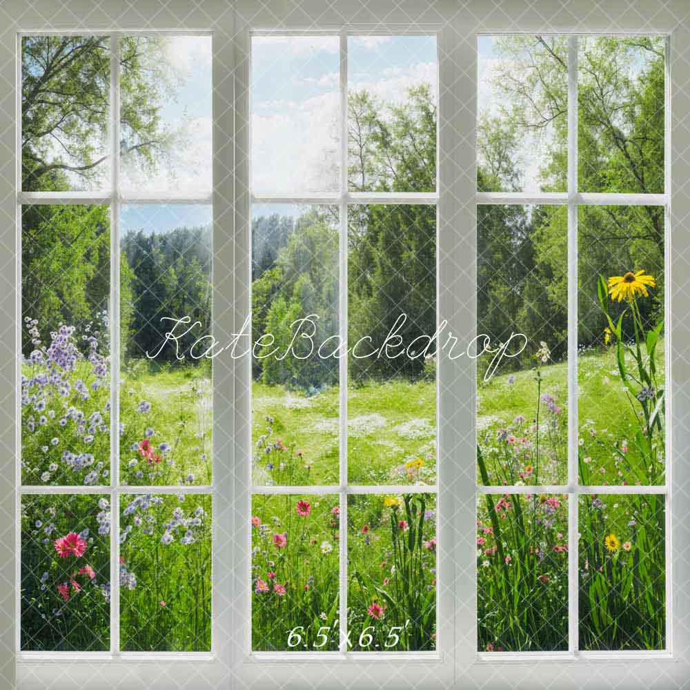 Kate Spring Window Scenery Backdrop Designed by Emetselch - Kate Backdrop AU