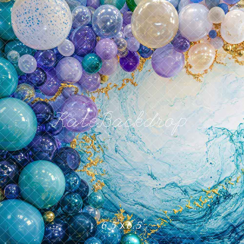 Kate Animated Colorful Balloons Backdrop Designed by Chain Photography - Kate Backdrop AU
