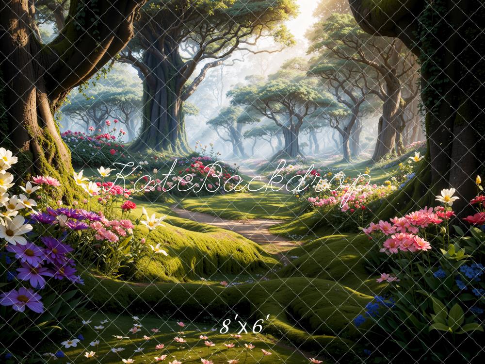 Kate Spring Sunshine Forest Flower Backdrop Designed by Chain Photography - Kate Backdrop AU
