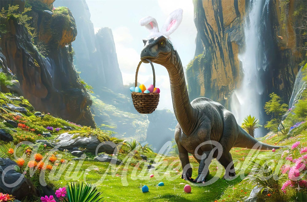Kate Dino Diplo Easter Backdrop Designed by Mini MakeBelieve - Kate Backdrop AU