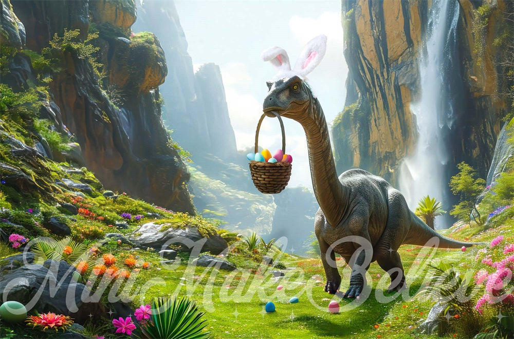 Kate Dino Diplo Easter Backdrop Designed by Mini MakeBelieve - Kate Backdrop AU