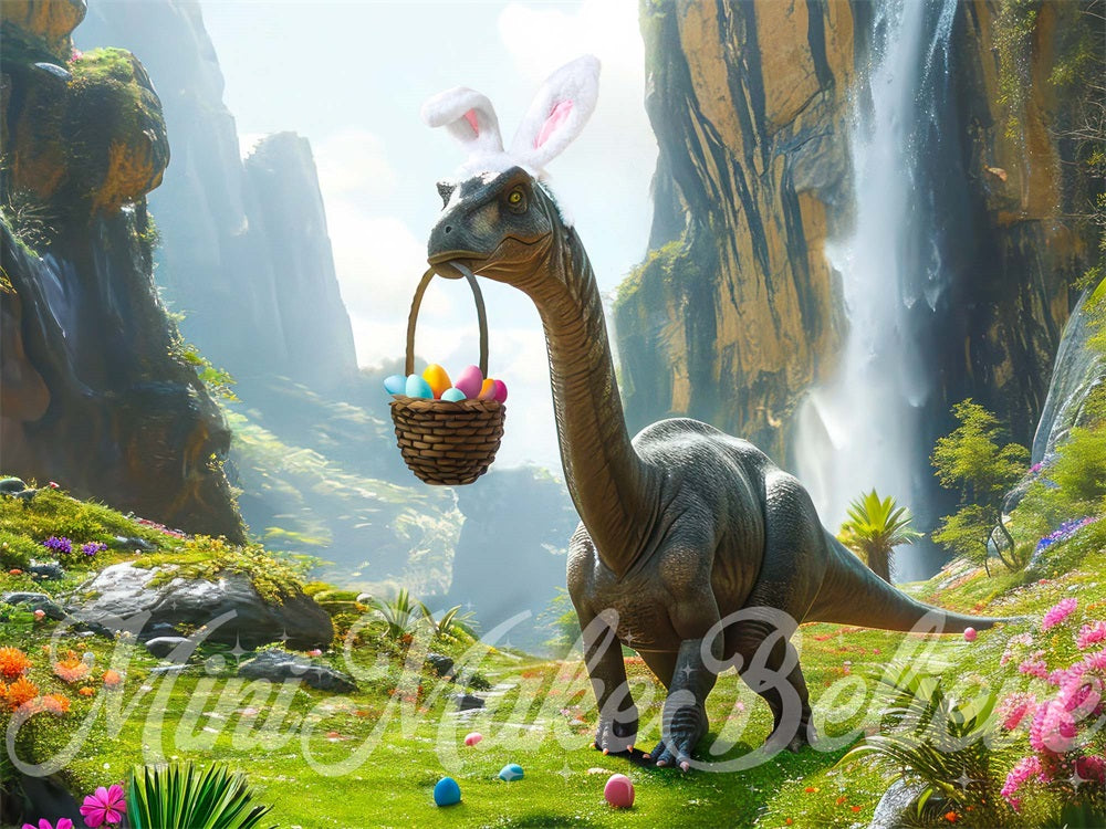 Kate Dino Diplo Easter Backdrop Designed by Mini MakeBelieve - Kate Backdrop AU