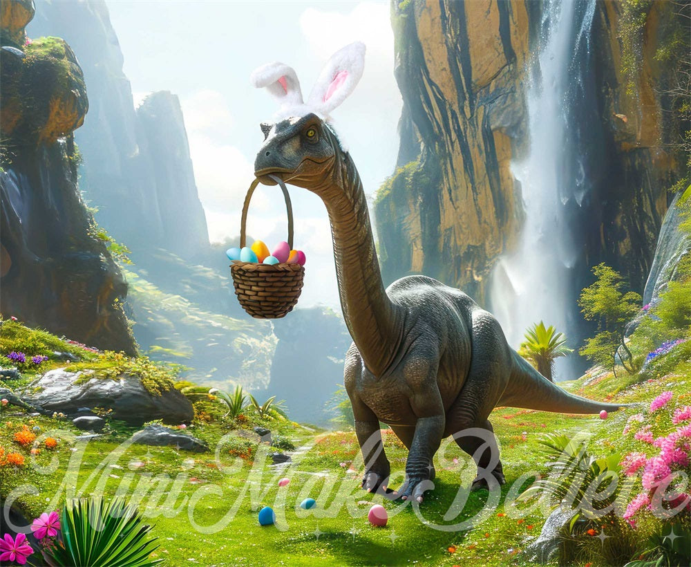 Kate Dino Diplo Easter Backdrop Designed by Mini MakeBelieve - Kate Backdrop AU