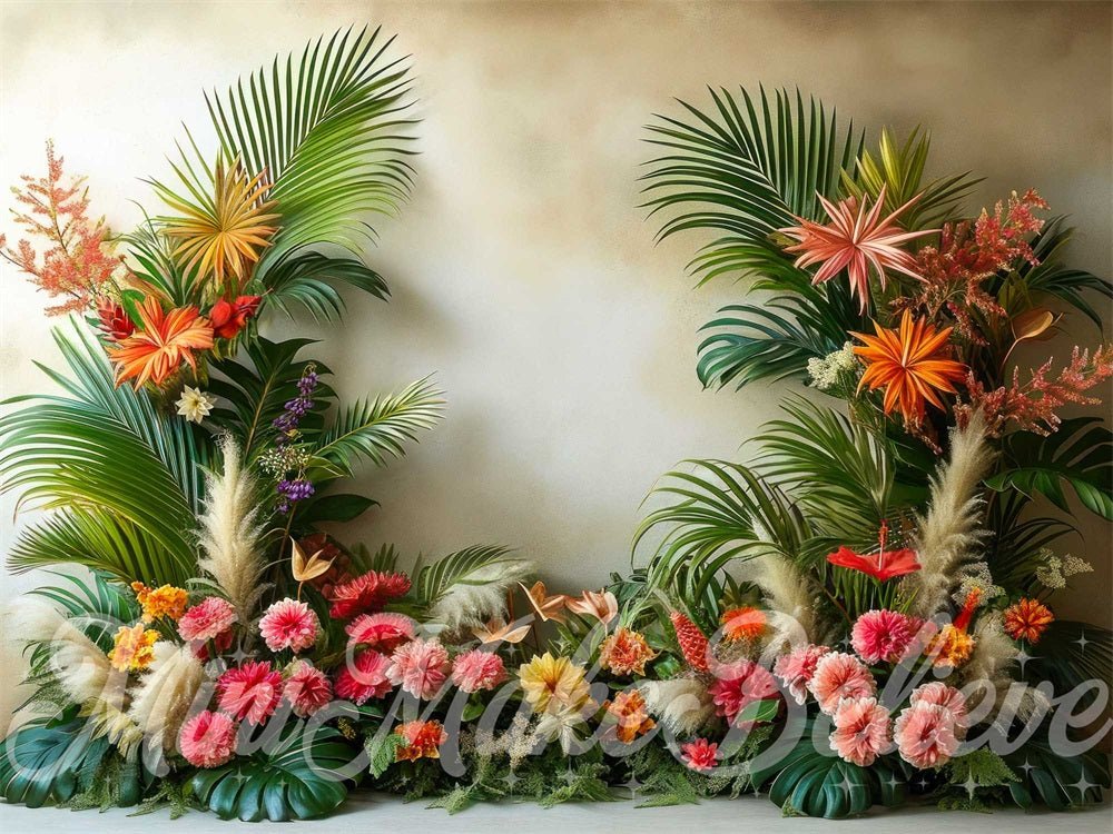 Kate Summer Fine Art Floral Arch Backdrop Designed by Mini MakeBelieve - Kate Backdrop AU