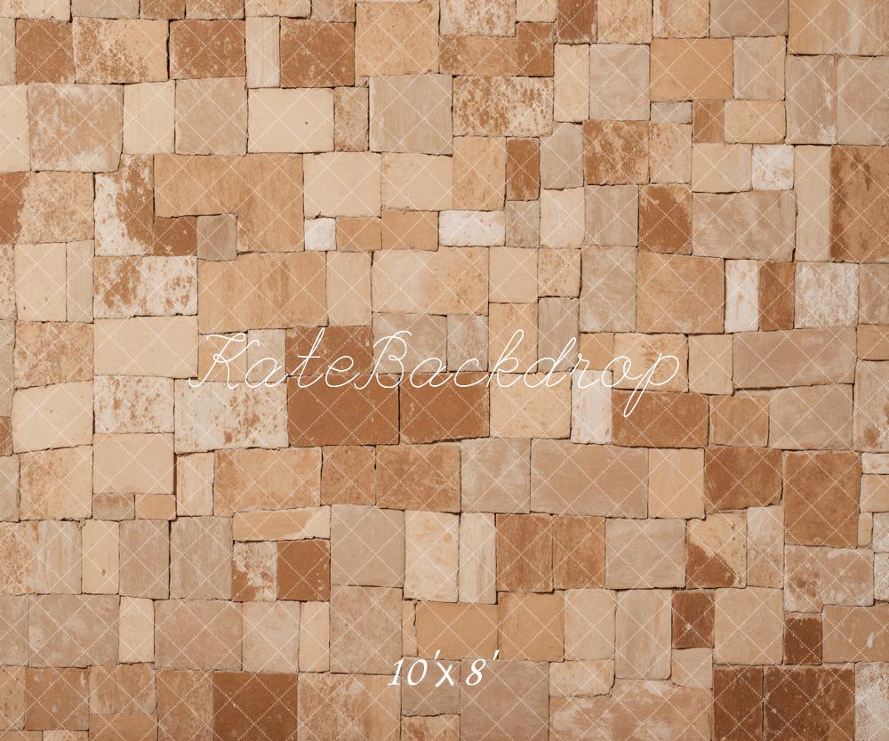Kate Distressed Brick Floor Backdrop Designed by Kate Image - Kate Backdrop AU
