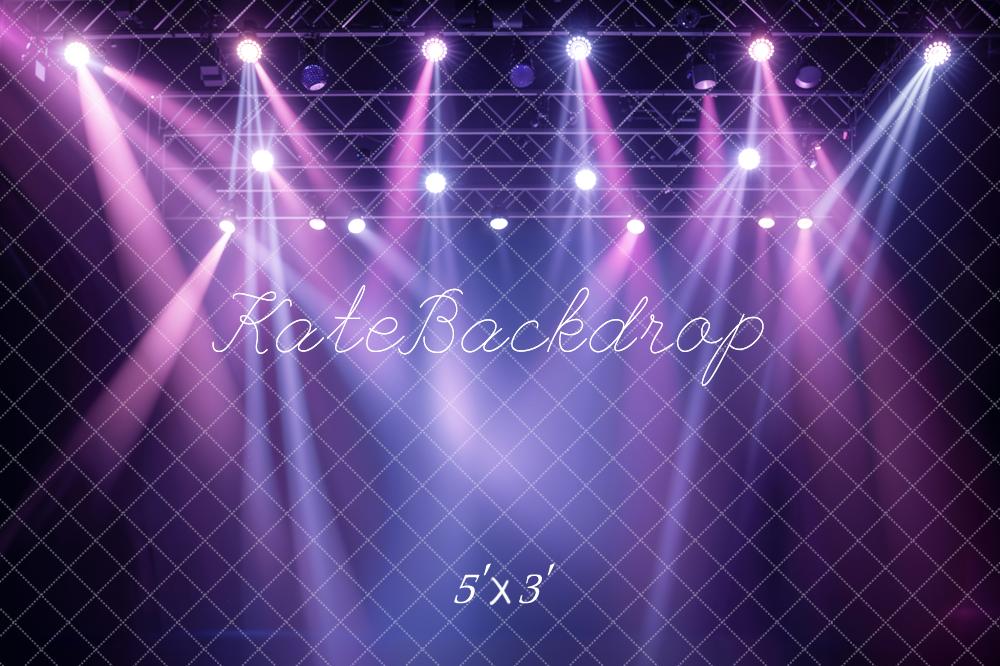 Kate Purple Stage Lighting Backdrop Designed by Emetselch - Kate Backdrop AU