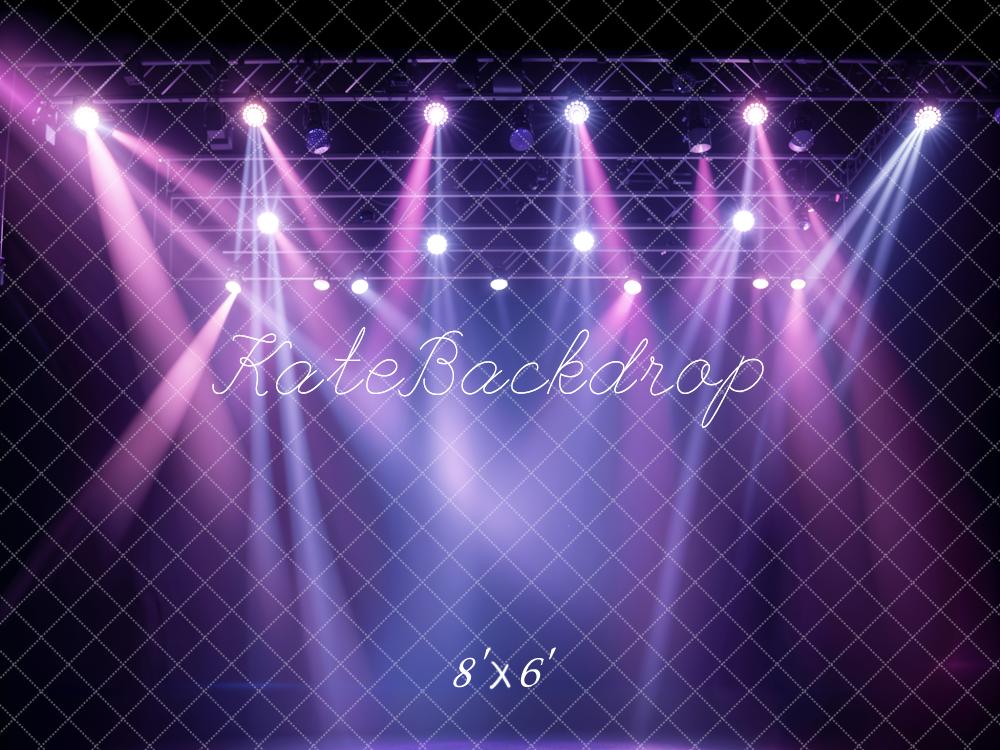 Kate Purple Stage Lighting Backdrop Designed by Emetselch - Kate Backdrop AU