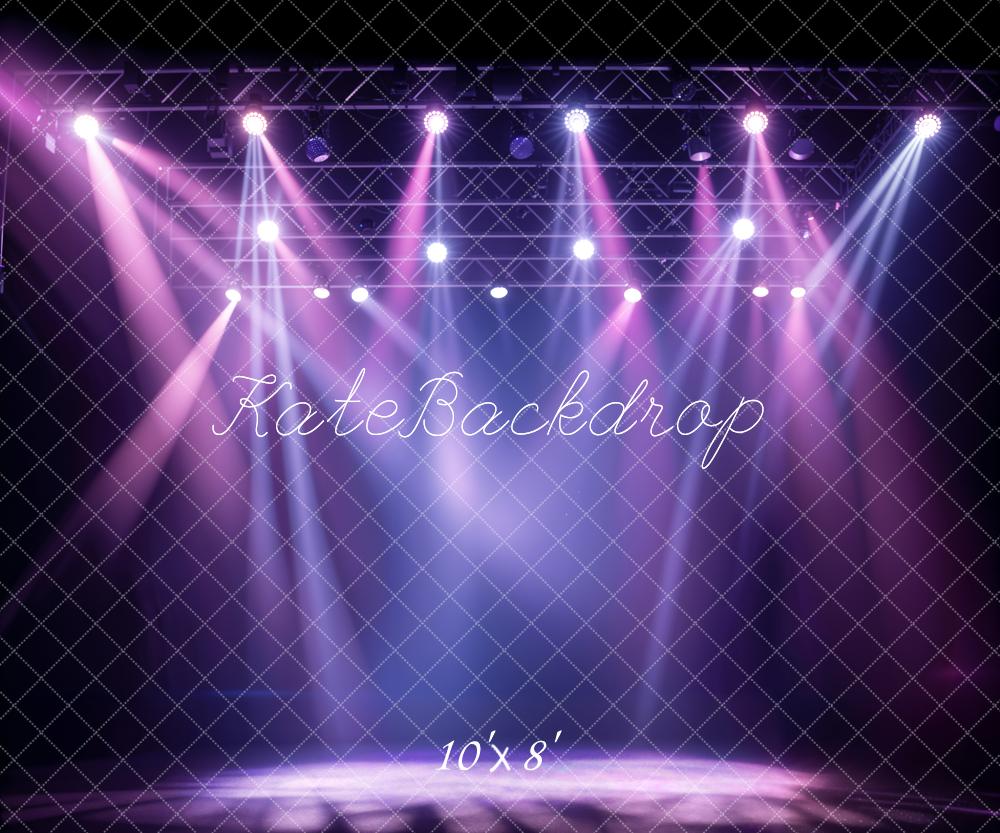 Kate Purple Stage Lighting Backdrop Designed by Emetselch - Kate Backdrop AU