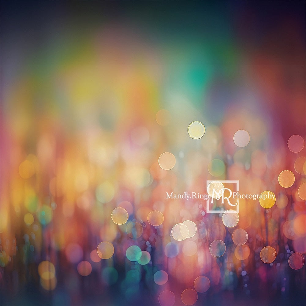 Kate Rainbow Bokeh Backdrop Designed by Mandy Ringe Photography - Kate Backdrop AU