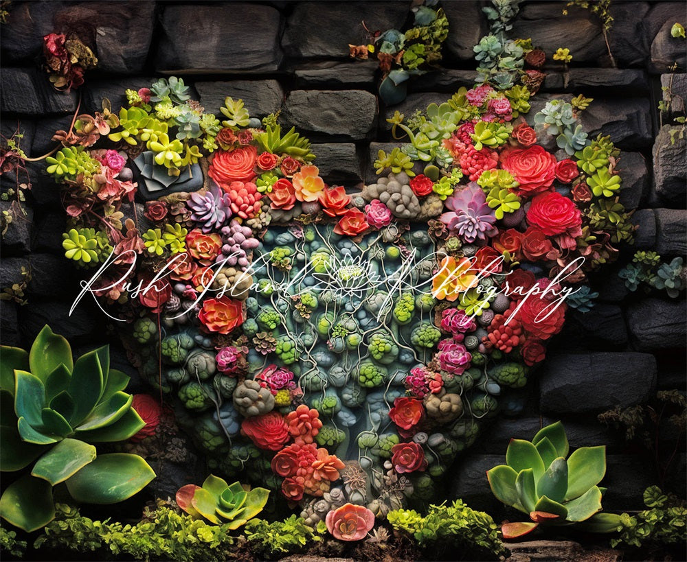 Kate Succulent Love Backdrop Designed by Laura Bybee - Kate Backdrop AU
