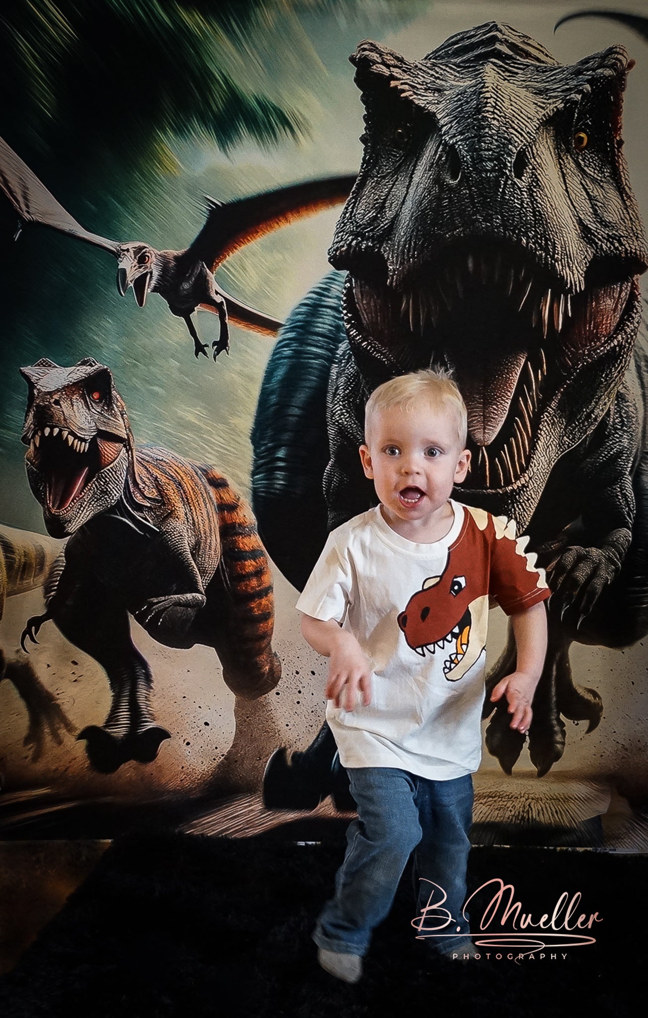 Kate Dinos Charge Backdrop Designed by Mini MakeBelieve - Kate Backdrop AU