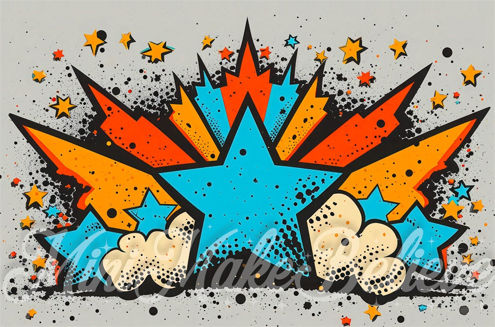 Kate Star Illustration Backdrop Designed by Mini MakeBelieve - Kate Backdrop AU