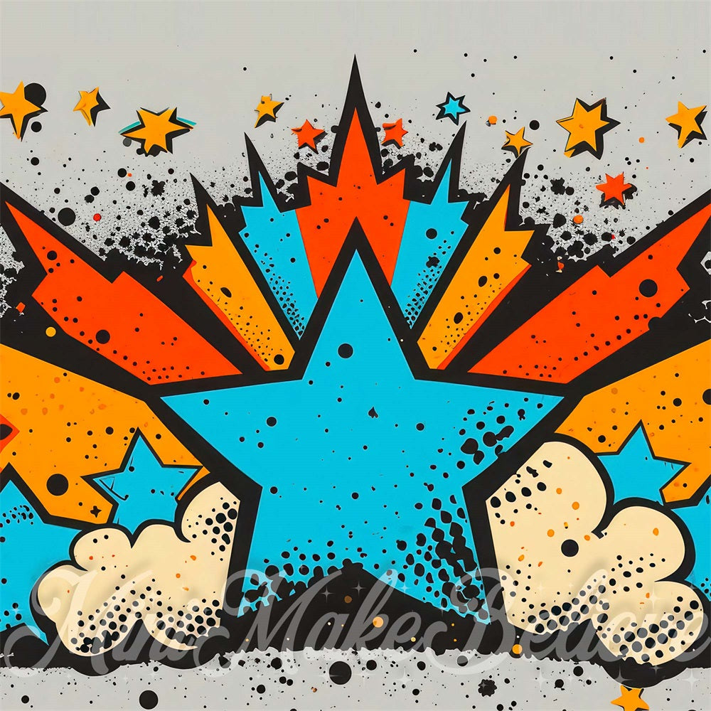 Kate Star Illustration Backdrop Designed by Mini MakeBelieve - Kate Backdrop AU