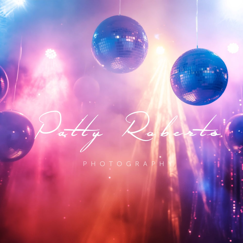 Kate Disco Balls Backdrop Designed by Patty Robertss - Kate Backdrop AU