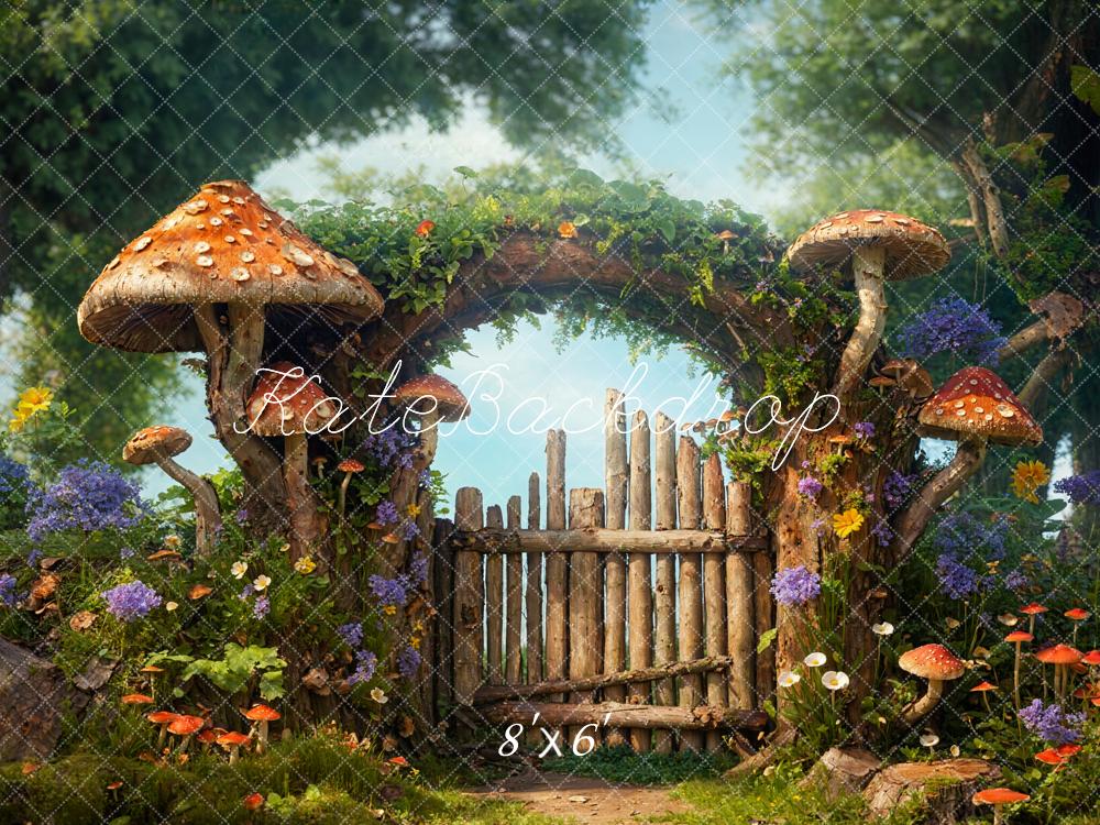 Kate Fairytale Mushroom Backdrop Designed by Chain Photography - Kate Backdrop AU