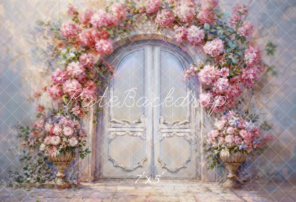 Kate Spring Flowers Mother's Day Arch Backdrop Designed by GQ - Kate Backdrop AU
