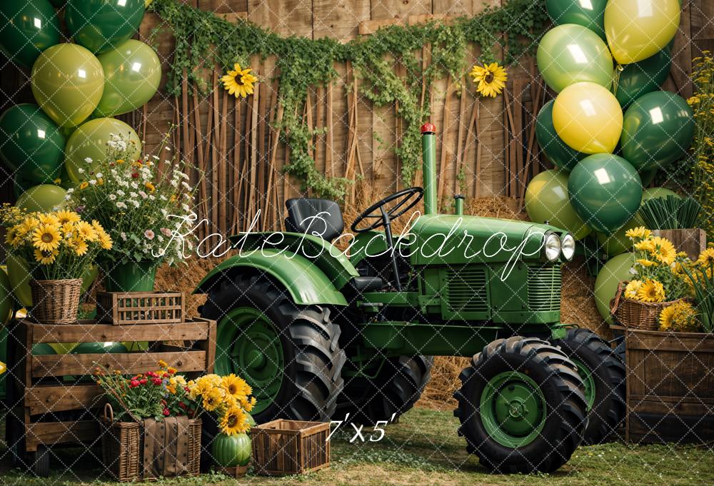 Kate St. Patrick's Day Buggy Backdrop Designed by Emetselch - Kate Backdrop AU