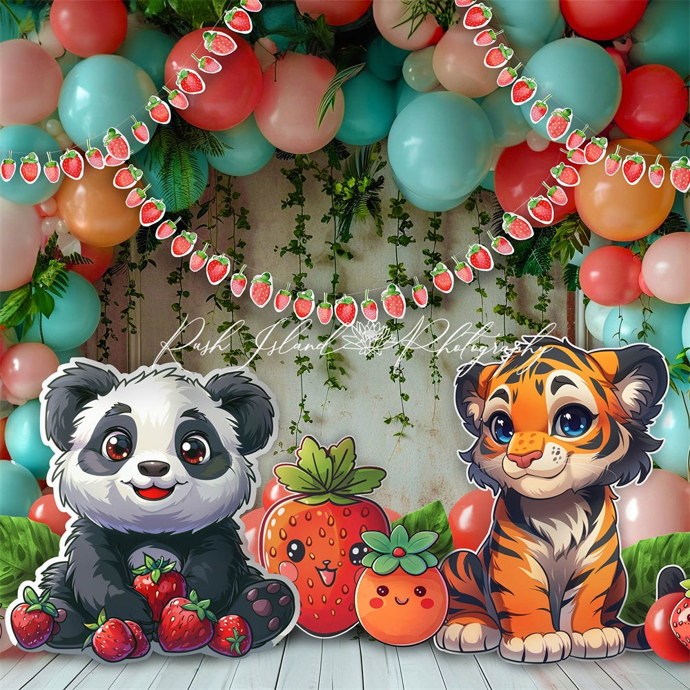 Kate Berry Lovin Panda Backdrop Designed by Laura Bybee - Kate Backdrop AU