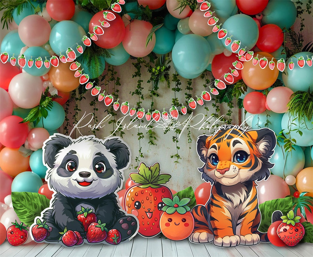 Kate Berry Lovin Panda Backdrop Designed by Laura Bybee - Kate Backdrop AU